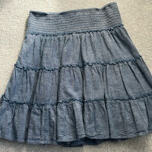 Blue American eagle skirt size small